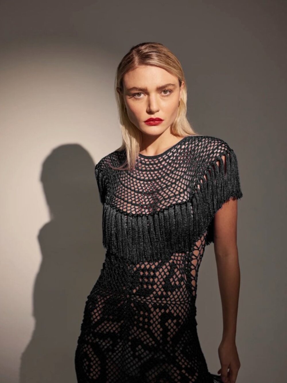 Andrea Almeida Stella Maxi Dress in Black - Size Medium